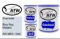 Preview: Chevrolet, Blue Ray Metallic, WA189X / G54: 1L Lackdose + 1L Klarlack + 500ml Härter - Set, von ATW Autoteile West.